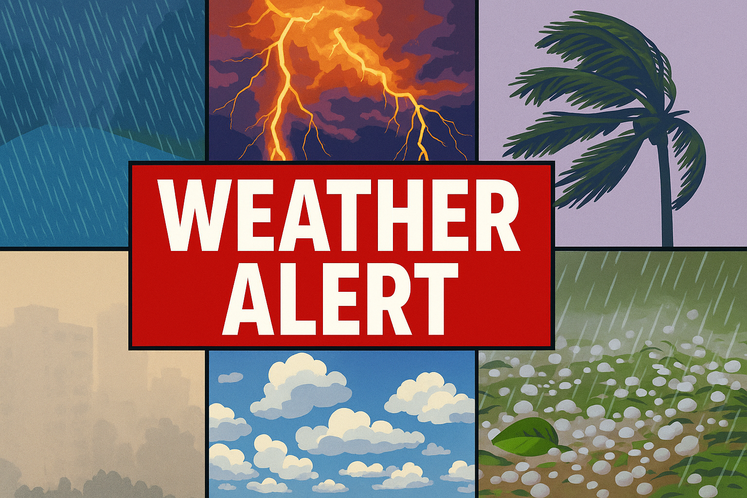 weather alert animated